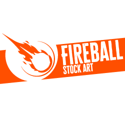 Fireball Stock Art